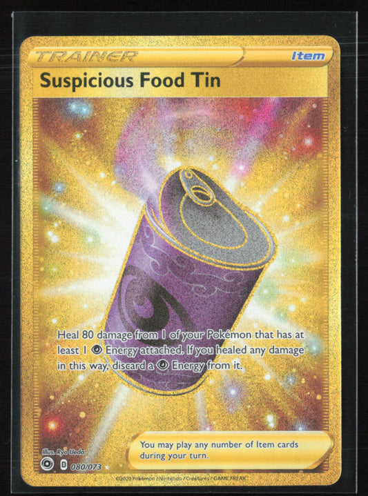 Suspicious Food Tin Rare Secret