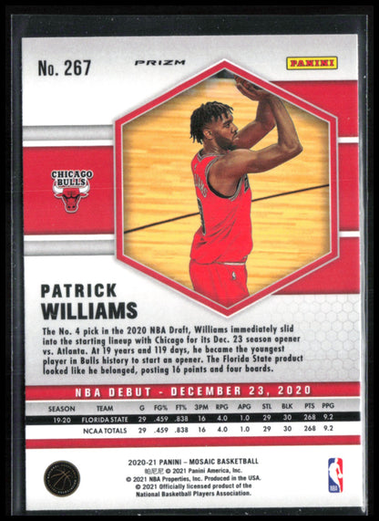 Patrick Williams RC Green Mosaic