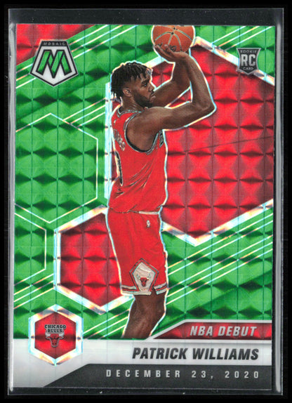 Patrick Williams RC Green Mosaic