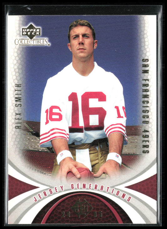 Alex Smith RC 2005 Upper Deck Jersey Generations
