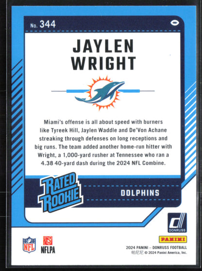 Jaylen Wright RC Blue