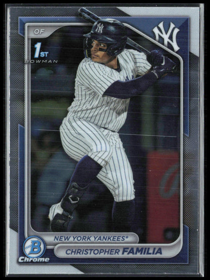 Christopher Familia 1st Bowman Chrome