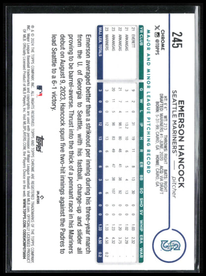Emerson Hancock RC