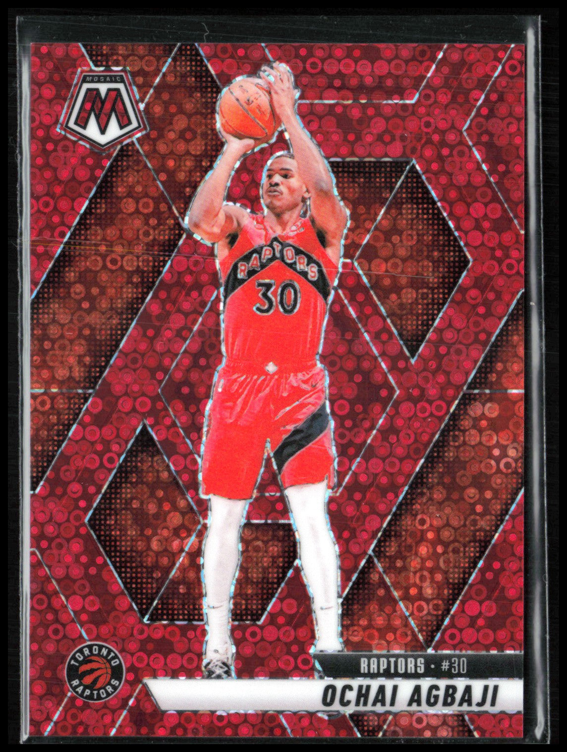 Ochai Agbaji Red Fast Break /99