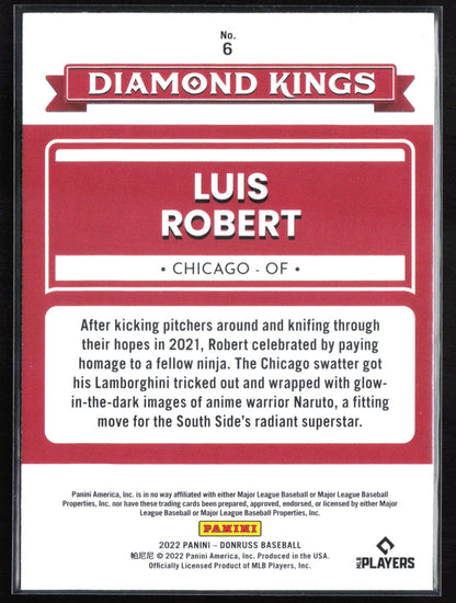 Luis Robert Purple Foil