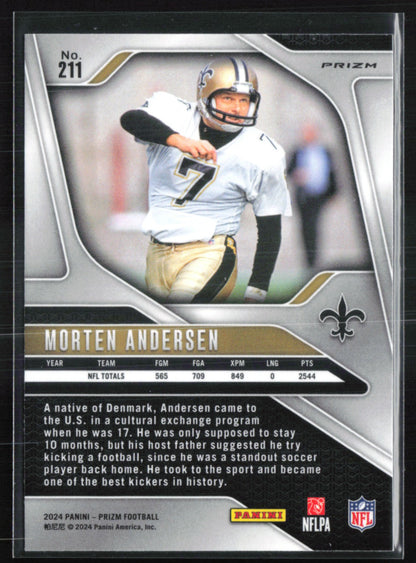 Morten Andersen Orange Laser