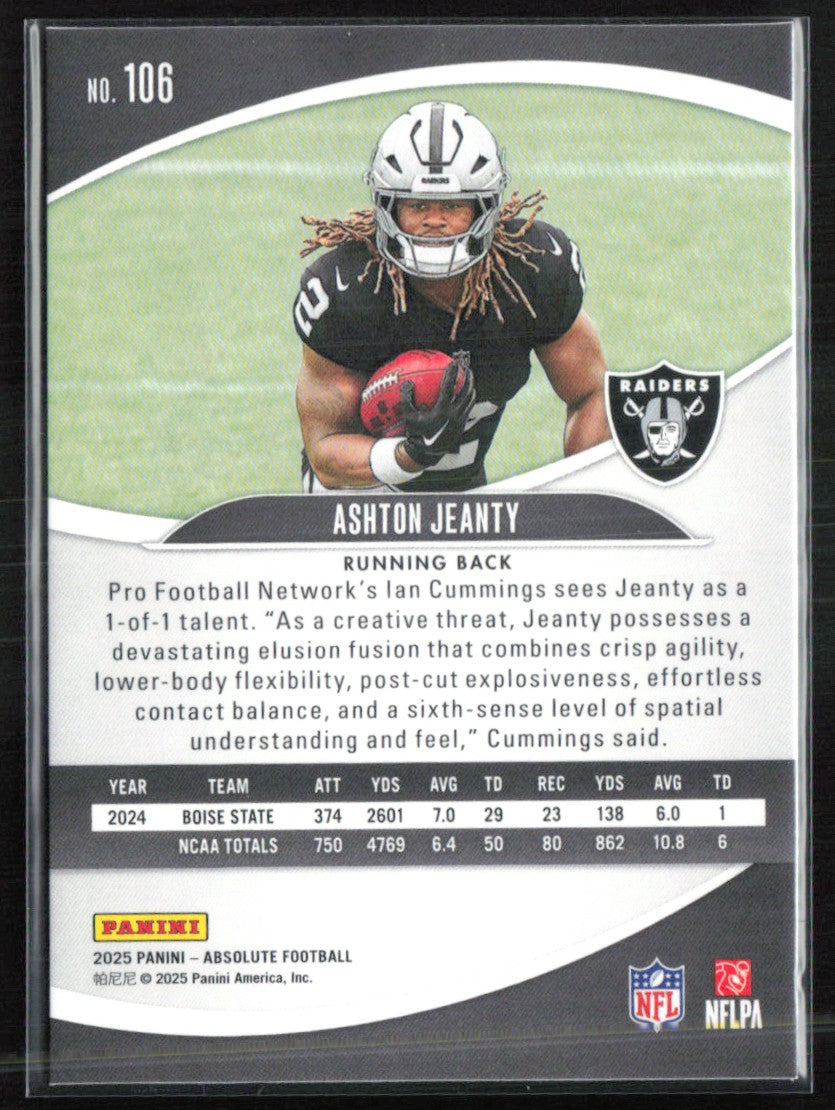Ashton Jeanty RC