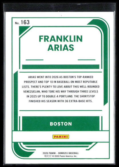 Franklin Arias Rated Prospect Red Blue