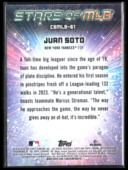 Juan Soto Stars of MLB