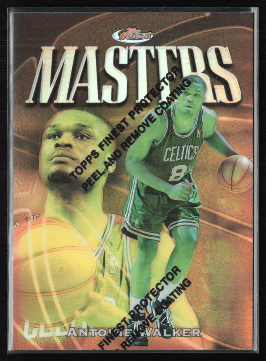 Antoine Walker Topps Finest Masters w/Peel