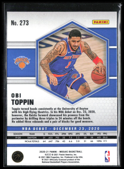 Obi Toppin RC Holo