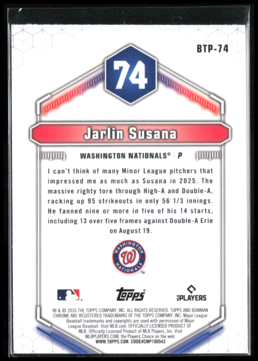 Jarlin Susana Top 100