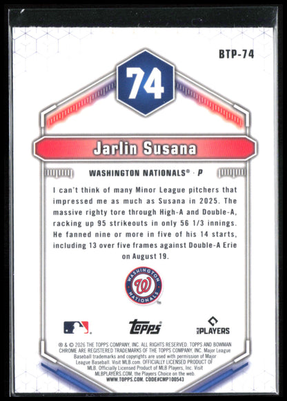 Jarlin Susana Top 100