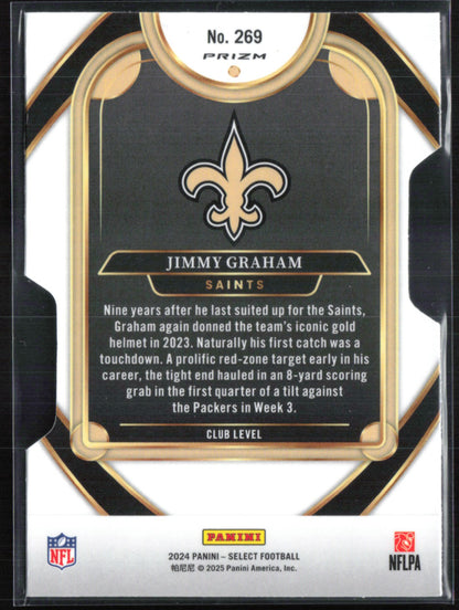 Jimmy Graham Silver Die-Cut