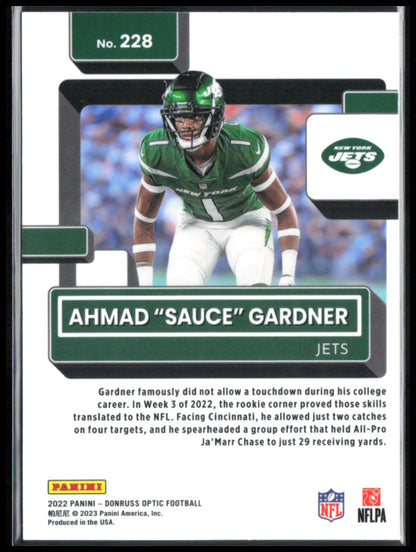 Ahmad Sauce Gardner RC