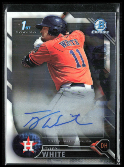 Tyler White 1st Bowman Auto