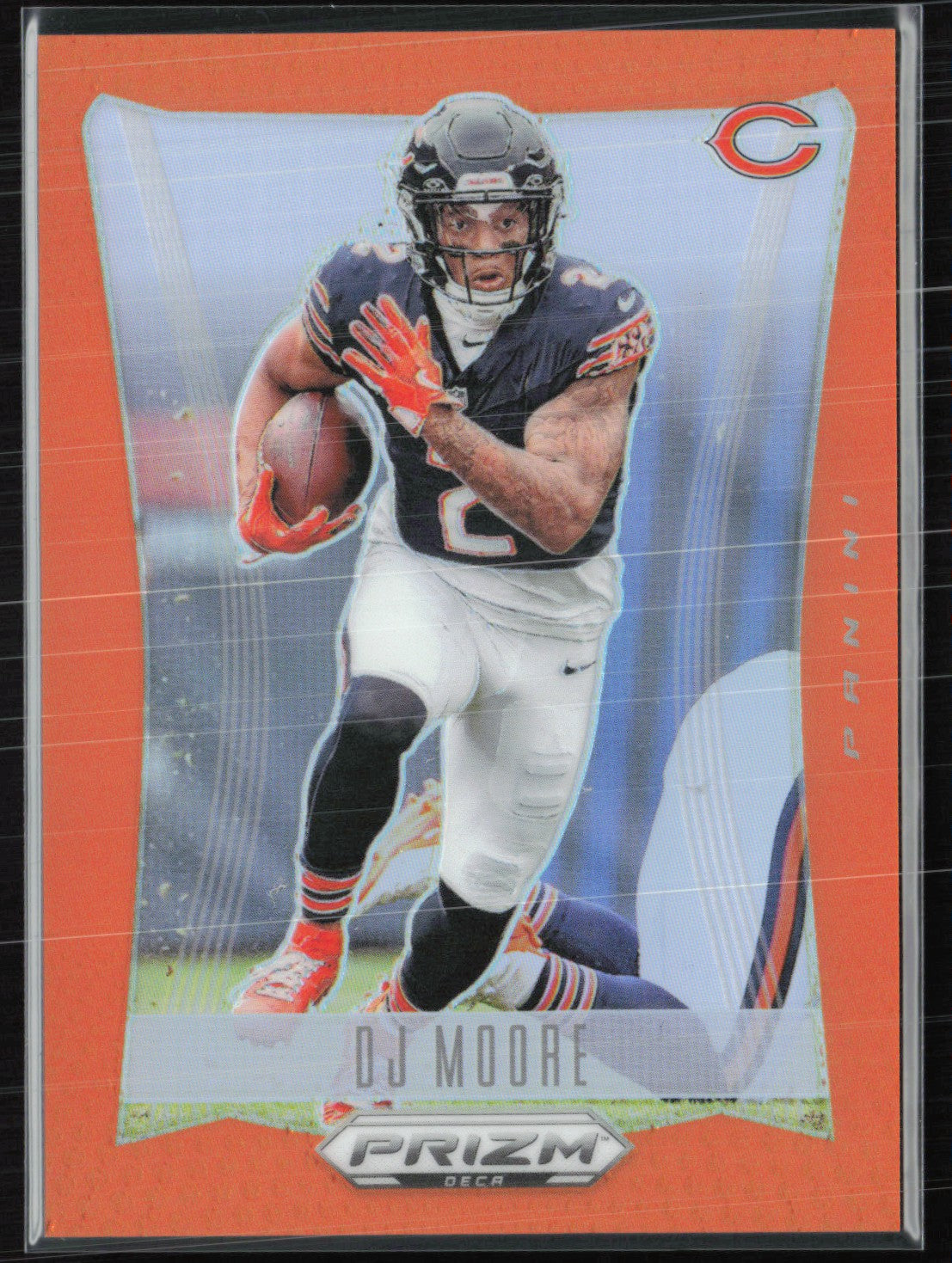DJ Moore Orange /49 Prizm Deca