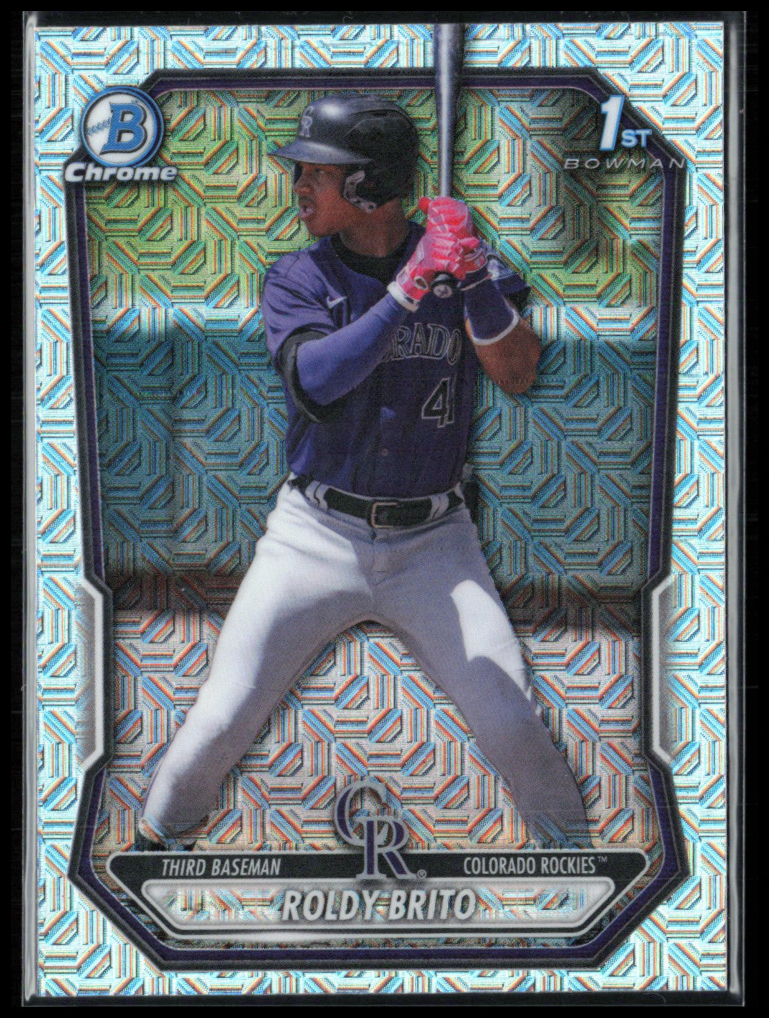 Roldy Brito 1st Bowman Mojo
