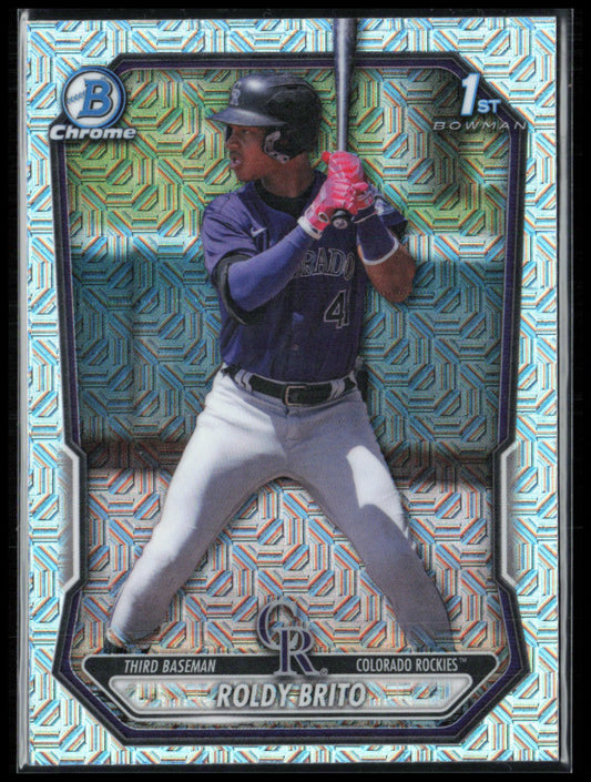 Roldy Brito 1st Bowman Mojo