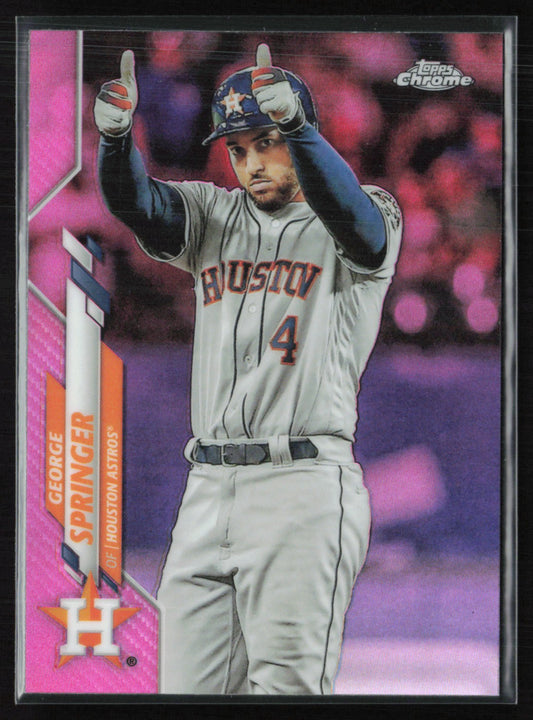 George Springer Pink Refractor