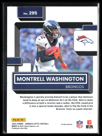 Montrell Washington RC Holo