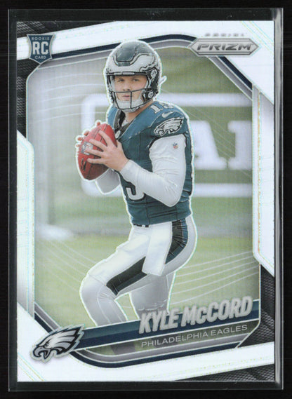 Kyle McCord RC Silver Prizm