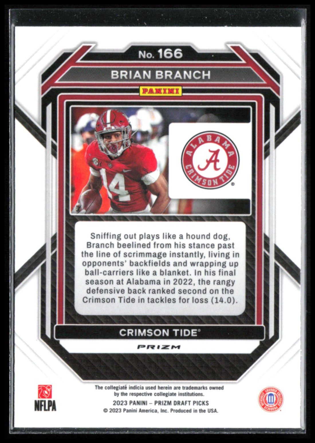 Brian Branch RC Yellow Ice