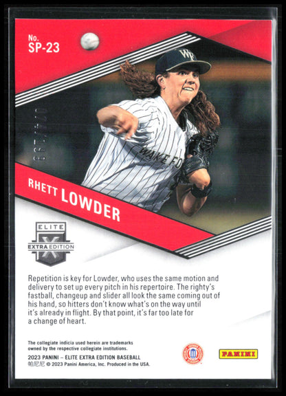 Rhett Lowder Spellbound R Blue /199