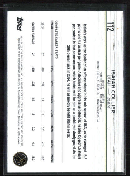 Isaiah Collier RC