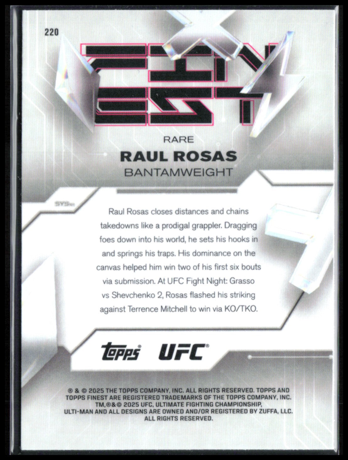 Raul Rosas /99 Blue Gen Next