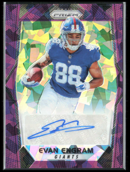 Evan Engram Auto Purple Ice /75 2018 Prizm