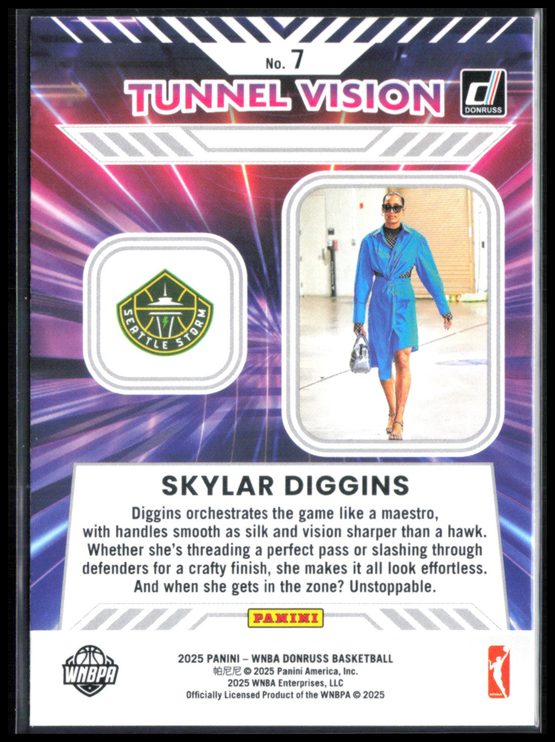 Skylar Diggins Tunnel Vision