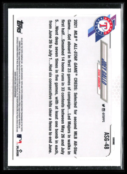 Joey Gallo Refractor ASG