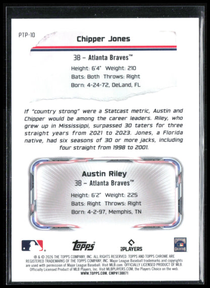 Chipper Jones / Austin Riley