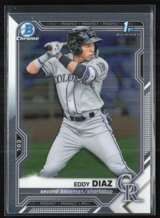 Eddy Diaz 1st Bowman