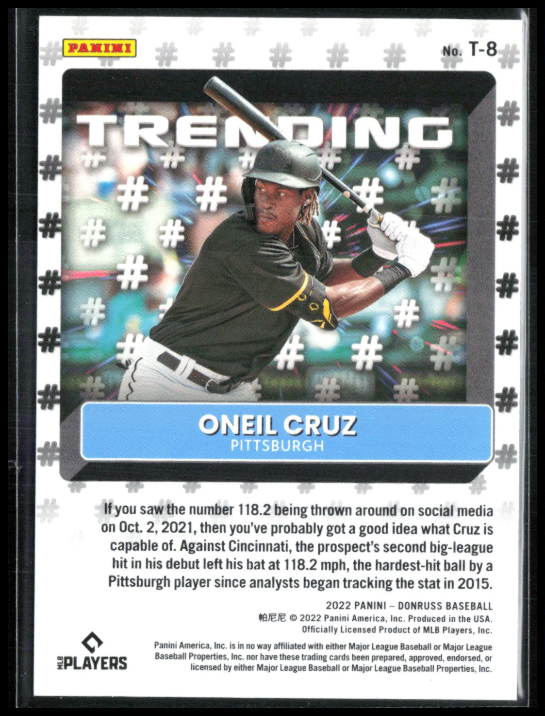 Oneil Cruz Trending /349