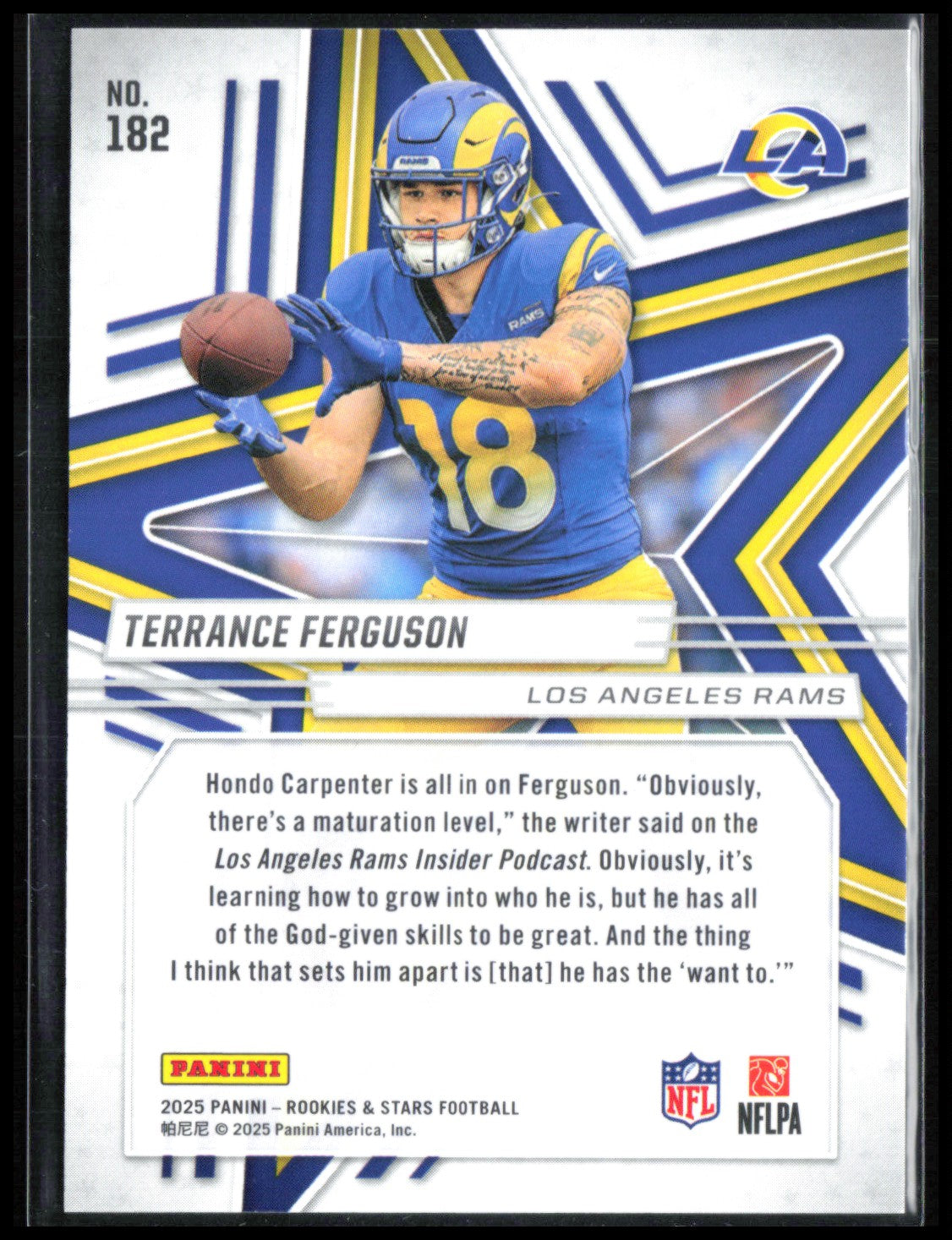 Terrance Ferguson RC Purple /999