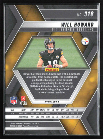 Will Howard Mosaic Prizm