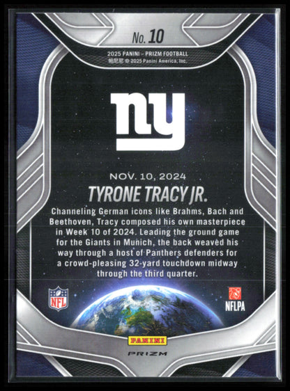Tyrone Tracy Jr. Green Wave