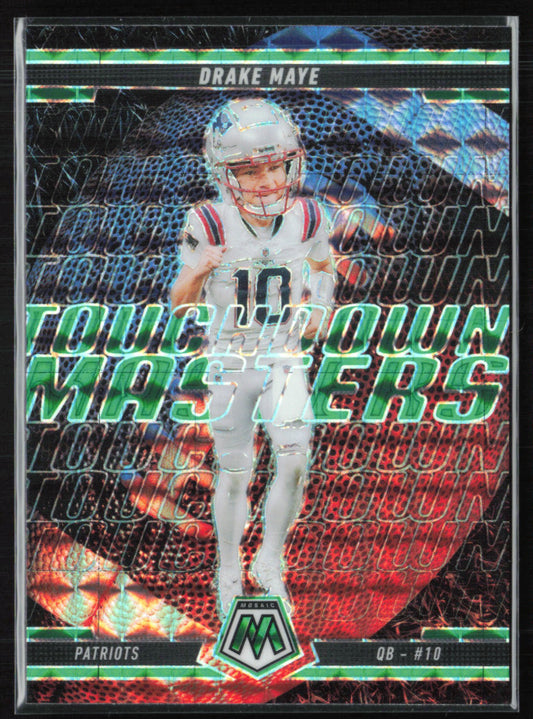 Drake Maye Green Mosaic