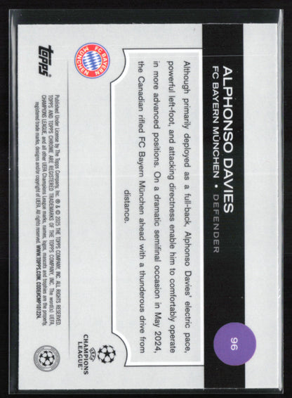 Alphonso Davies Purple Shimmer