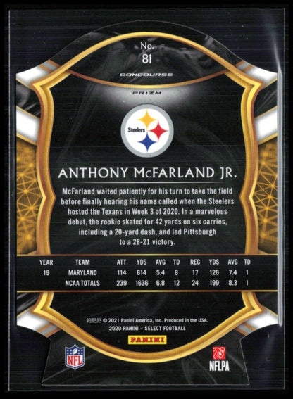 Anthony McFarland Jr. RC Maroon
