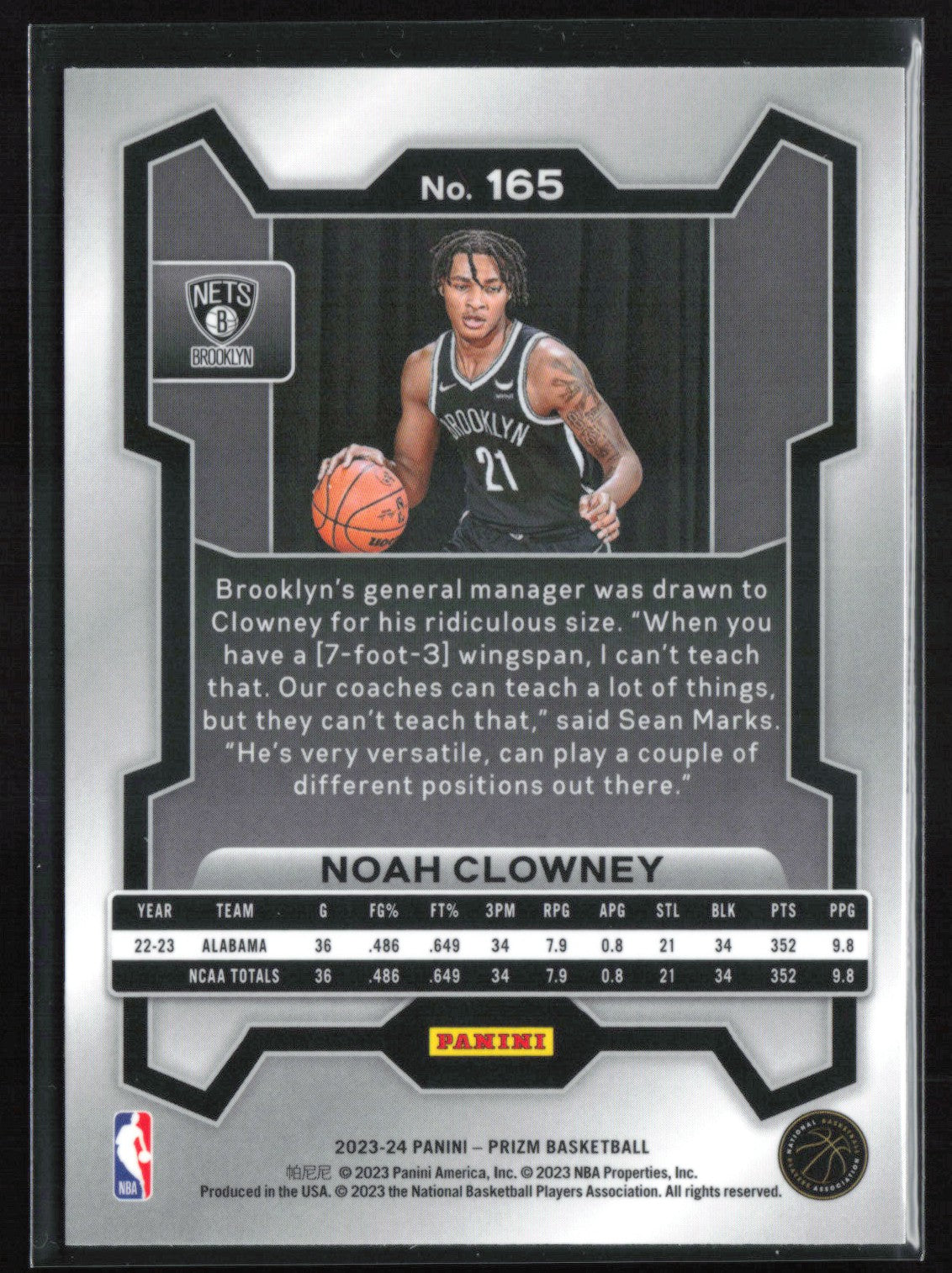 Noah Clowney RC