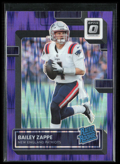 Bailey Zappe RC Purple Shock