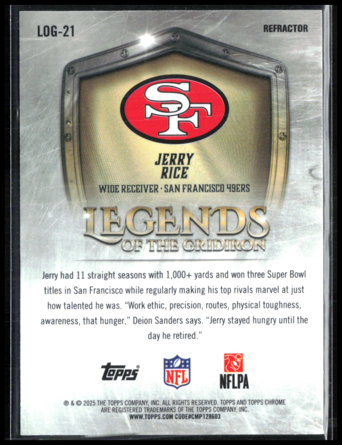 Jerry Rice Refractor