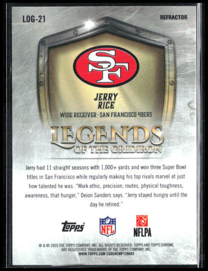 Jerry Rice Refractor
