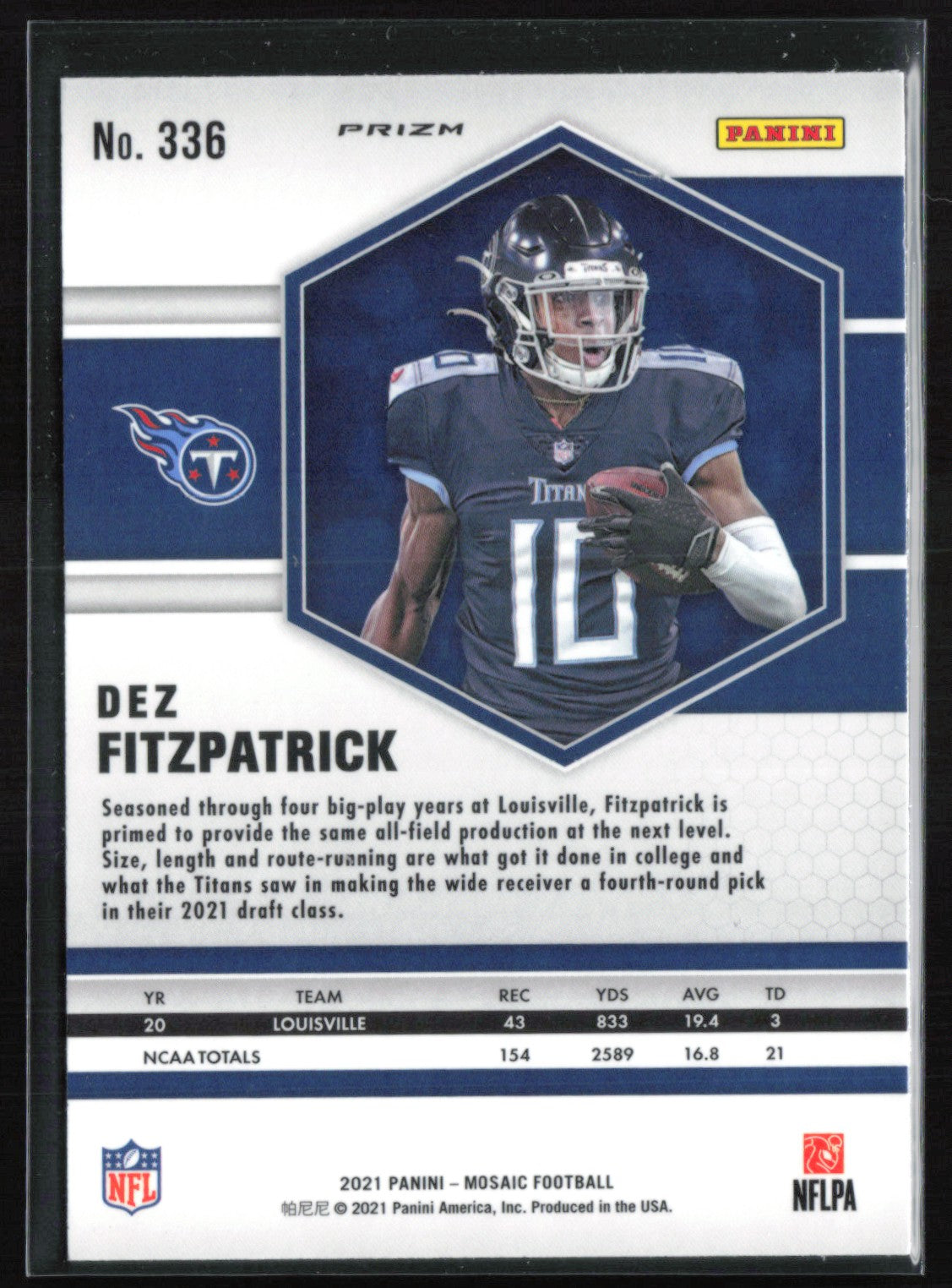 Dez Fitzpatrick RC Green Mosaic