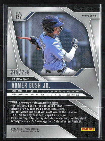 Homer Bush Jr. Red Prizm /299