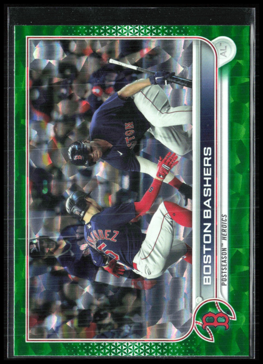 Boston Bashers Green Crackle /499