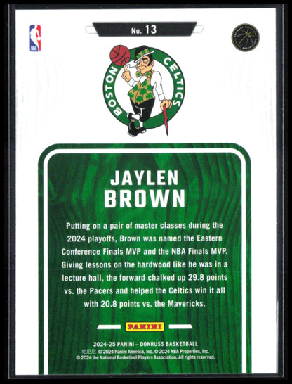 Jaylen Brown Purple Press Proof